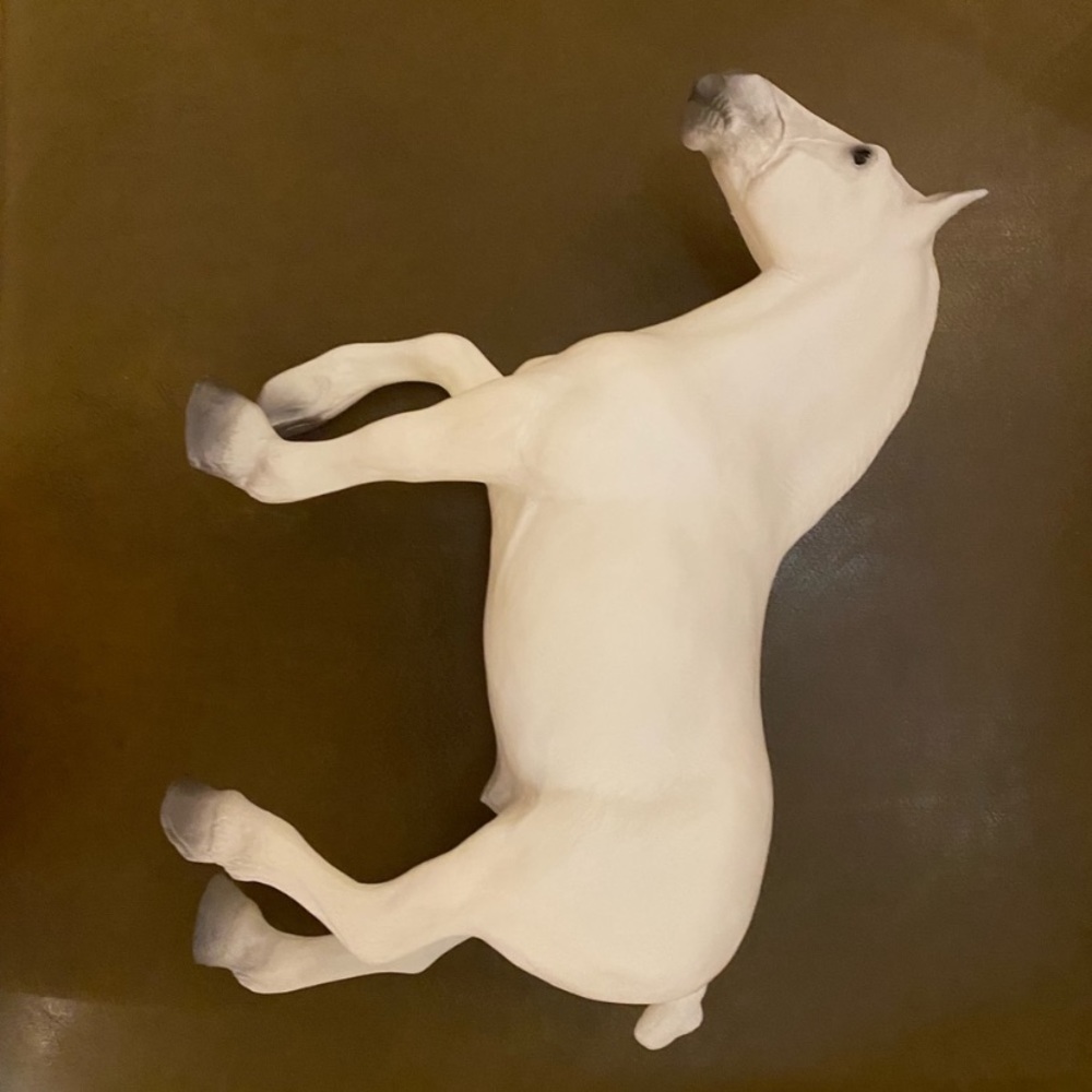 breyer white percherón model **BRAND NEW STILL IN ORGINAL PACKAGING**